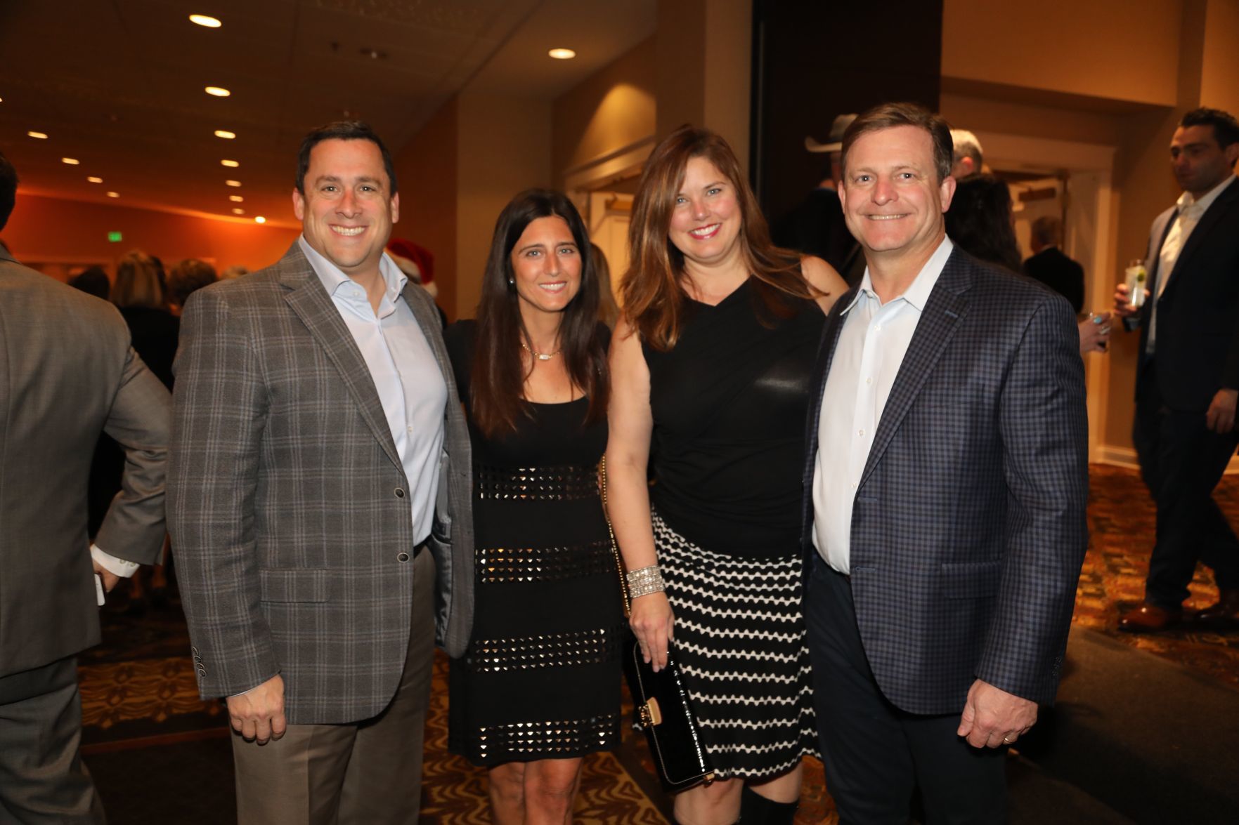 Burt and Amy Garland, Jill and Matt Powell